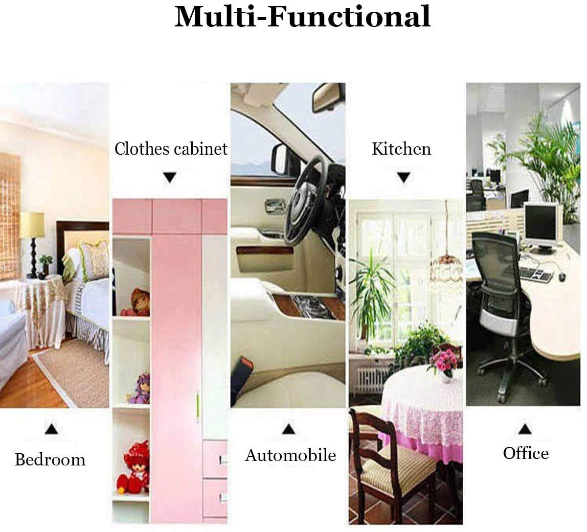 Mini Microfiber Duster Interior, Multi-Purpose Duster Brush with Handle for Car Cleaning & Household