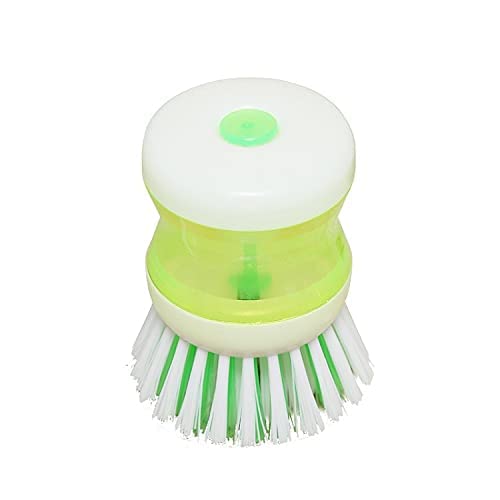 Washbasin Brush | Sink Brush for Kitchen Cleaning   | Multi-Color Plastic Scrub Brush | Dish Washing Brush for Basin & Tiles